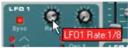 LF01 Sync Rate LF01 Rate:1/8
