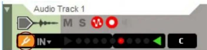 Audio Track 1 M S V IN C