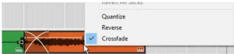 Quantize Reverse Crossfade
