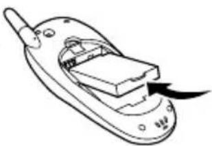 KYOCERA Aktiv - Installing the battery - 2