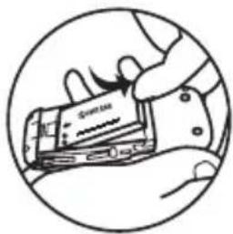 KYOCERA Prisma - Installing the battery - 2