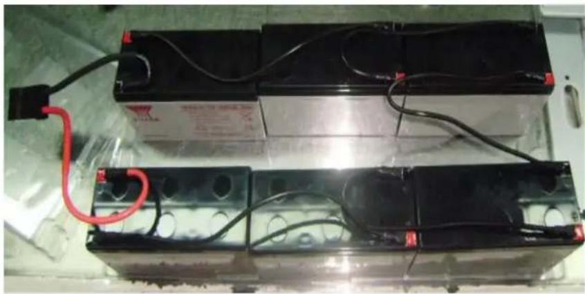 PowerPlus BPH A72RM-12 - SOP - How to assemble BP A72R-12x9Ah - 4