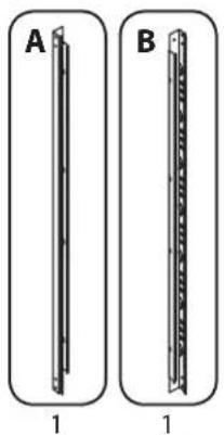 Tripp Lite SmartRack SR4POST52HD - 1 - 1