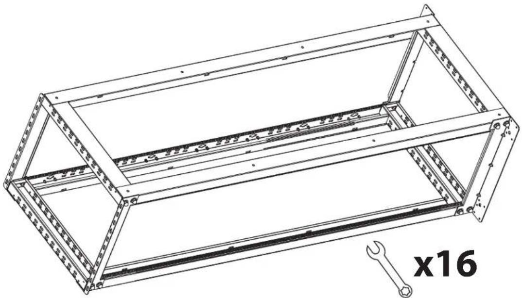 Tripp Lite SmartRack SR4POST52HD - step - 2