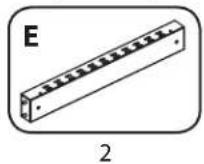 Tripp Lite SmartRack SR4POST50HD - 1 - 2