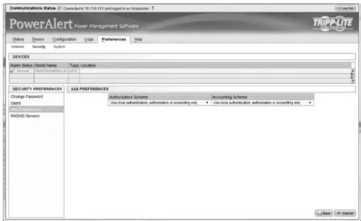 Tripp Lite PDU3VS6L2130 - Authorization Scheme - 1