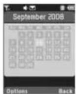 PANTECH Matrix - Calendar - 1