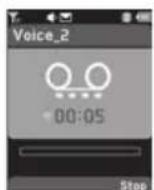 PANTECH Matrix - Recording voice memo - 1
