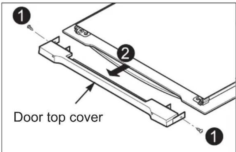 Door top cover