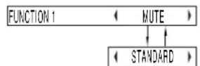 PANASONIC PT-L6510E - ■ SETTING FUNCTION 1 [FUNC 1] - 2