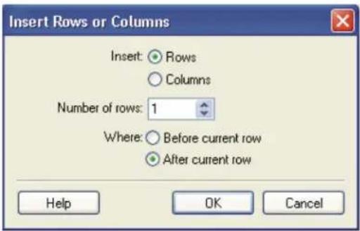ADOBE Contribute CS4 - Add multiple rows or columns to a table - 1