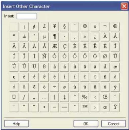 ADOBE Contribute CS4 - Add special characters to a page - 1