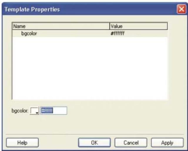 ADOBE Contribute CS4 - Set template properties for a web page - 1