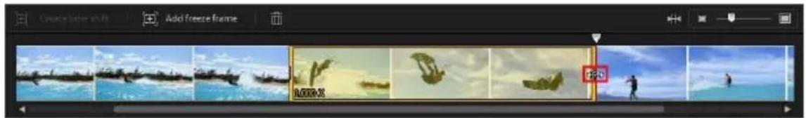 Create Image (%) Add Freeze Frame 10.000 x 25:00