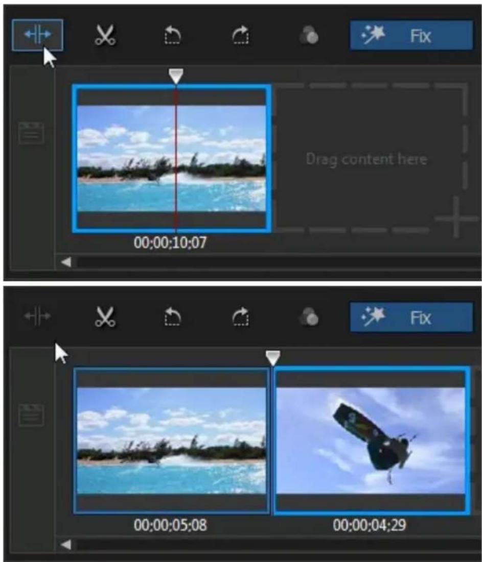 Fix Drag content here 00:00:10:07 Fix 00:00:05:08 00:00:04:29