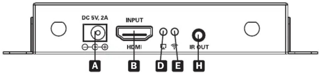 Tripp Lite B126-1A1-WHD3 - Indicators and Connections - 1