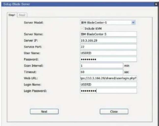 Tripp Lite NetDirector B064-032-01-IPG - Adding a Blade Server - 1