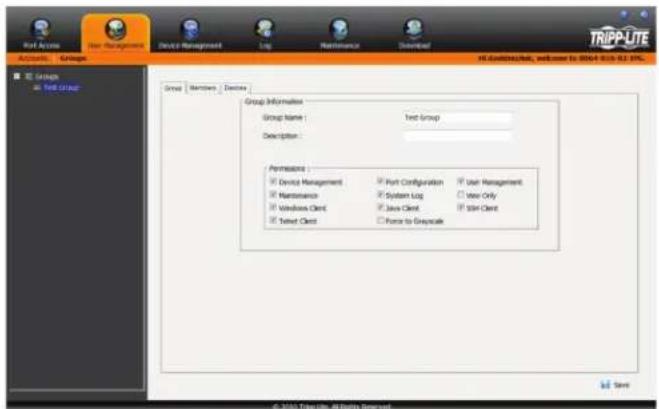 Tripp Lite NetDirector B064-032-01-IPG - Groups – Creating Groups - 1