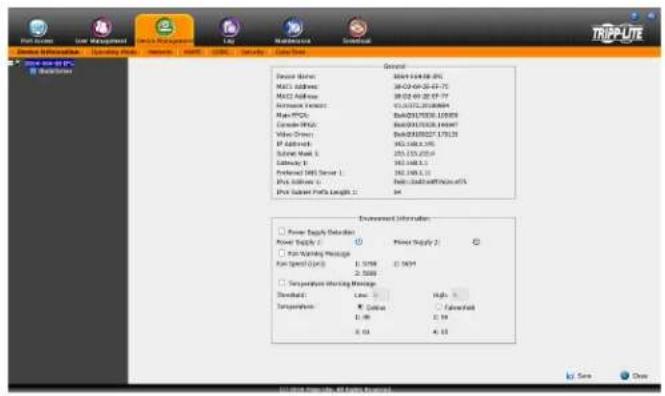 Tripp Lite NetDirector B064-032-01-IPG - Device Information - 1