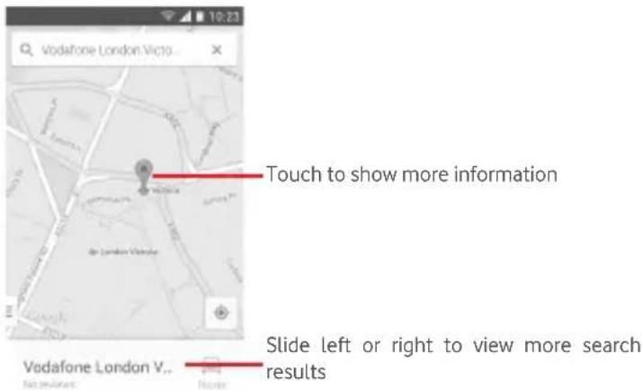 Vodafone Smart 4 Fun - Search for a location - 1
