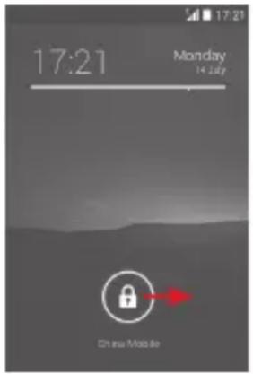 Vodafone Smart 4 Fun - To unlock phone screen - 1