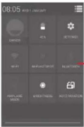 Vodafone Smart 4 Fun - Notification panel - 2
