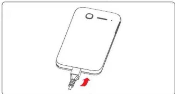 Vodafone Smart 4 Fun - Charging the battery - 1