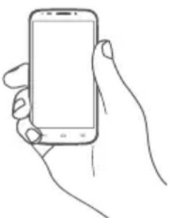 Vodafone Smart Platinium 7 - Normal use position - 1