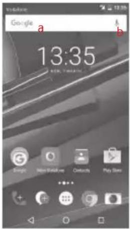 Vodafone Smart Platinium 7 - Search bar - 1