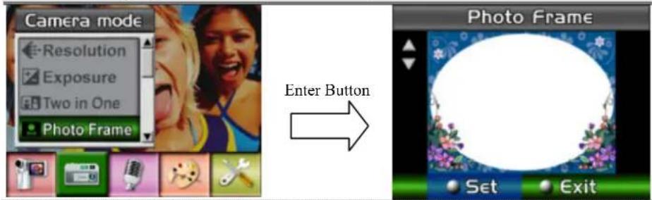 EASYPIX DV 5011 - ◆ Photo Frame (Picture Record Mode Only) - 1