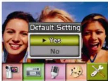 EASYPIX DV 5011 - Default Setting - 2