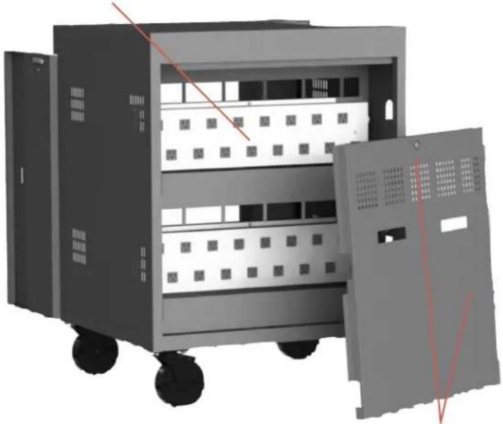 Bretford Cube TVC16PAC - POWER OUTLET MODULES - 1