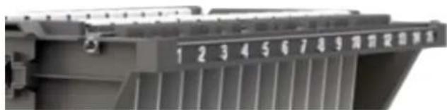 Bretford Ever T45CD-P-DC-US - Adjust the Slot Width on the MiX Module - 1