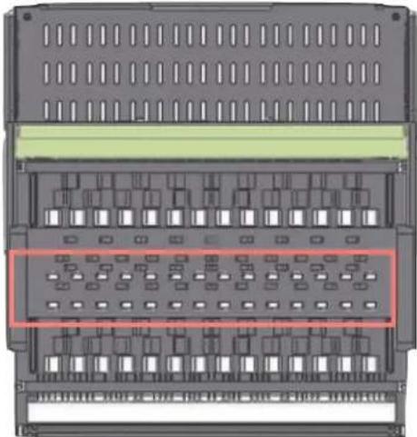 Bretford Ever T45CD-P-DC-US - Adjust the Slot Width on the MiX Module - 2