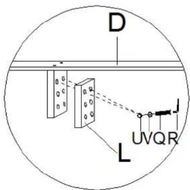 Hooker 1620-90368-LTBR - Assembly instruction for Headboard : - 11