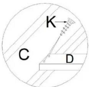 Hooker 1620-90368-LTBR - Assembly instruction for Headboard : - 9