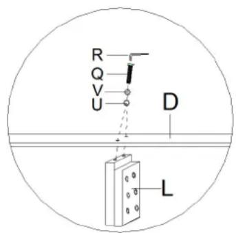 Hooker 1595-90152A-WH - Assembly steps: - 2