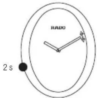 Rado HyperChrome Classic Diamonds R33099918 - Activating setting mode - 1