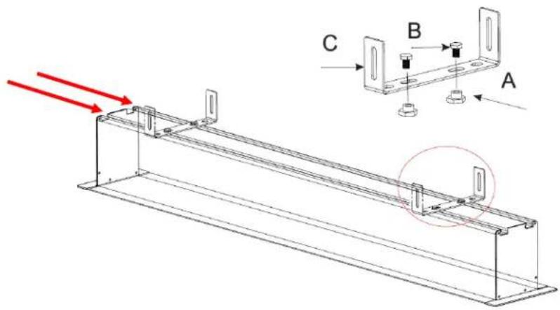 Elite Screens Evanesce Tension ITE94XW2-E30 - Assembly - 1