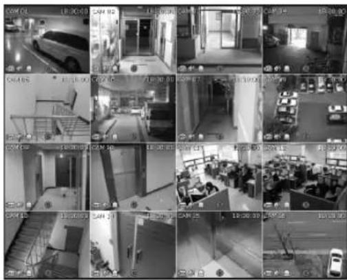 Hanwha SRD-854D - To switch to full screen mode - 1