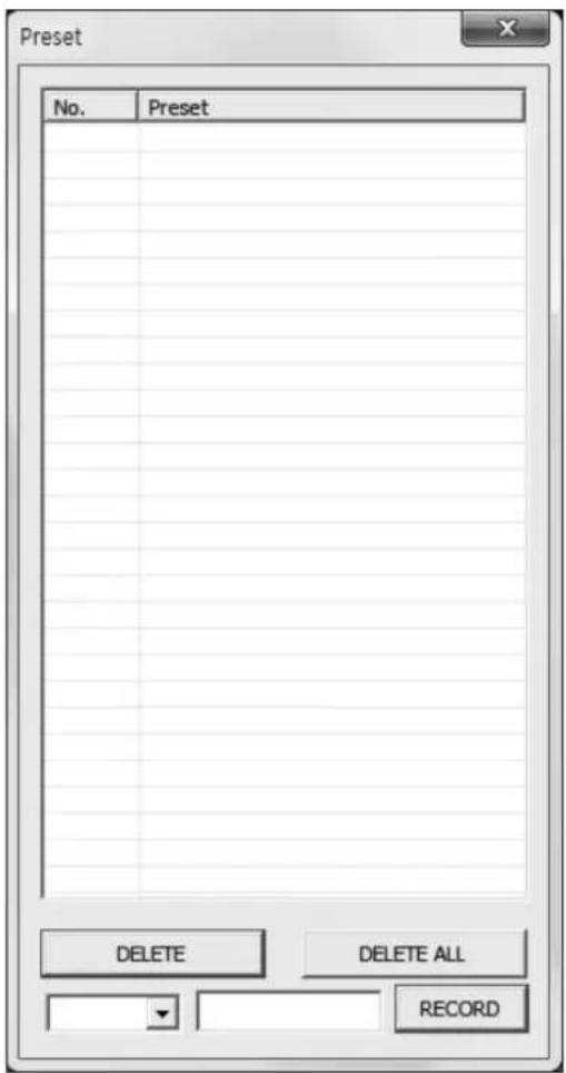 Hanwha SRD-854D - To activate the preset - 1