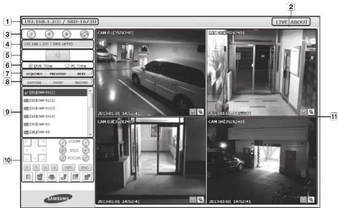 Hanwha SRD-854D - USING LIVE VIEWER (Mac) - 1