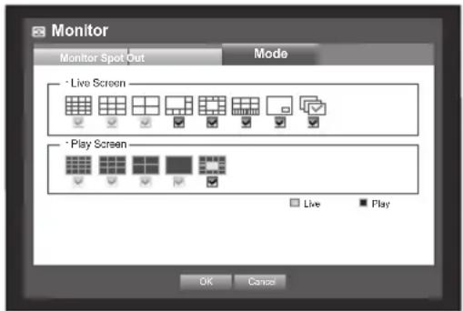 Hanwha SRD-854D - Setting the Screen Mode - 1