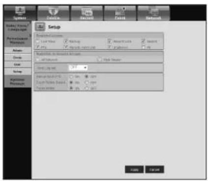 Hanwha SRD-854D - - Setup - 1