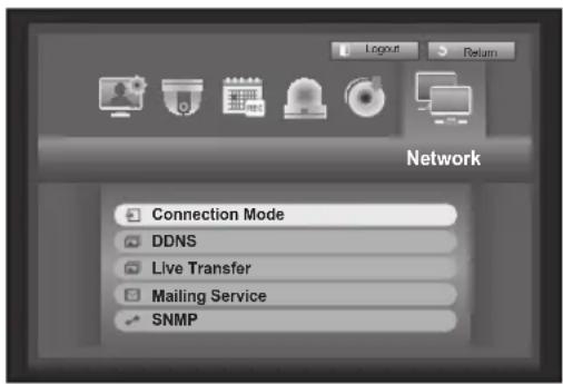 Hanwha SRD-854D - Setting the Connection - 1