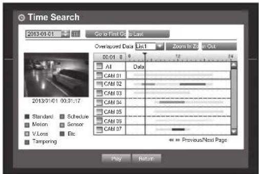 Hanwha SRD-854D - Time Search - 1