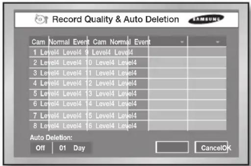 Hanwha SHR-5160 - RECORD MODE - 2