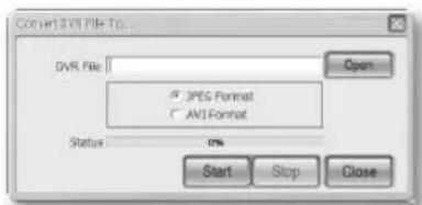 Hanwha SHR-5160 - File Conversion button - 1