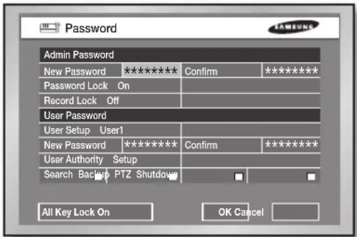 Hanwha SHR-5160 - Password - 1