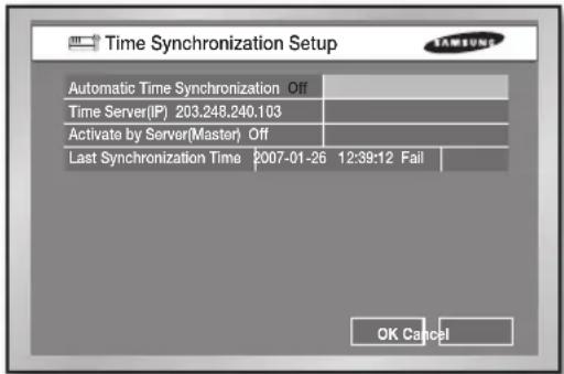 Hanwha SHR-5160 - • Time Synchronization - 1